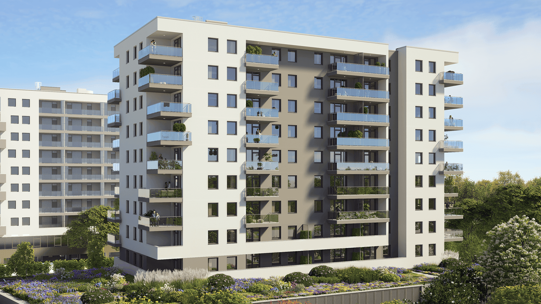 A épület szint választó